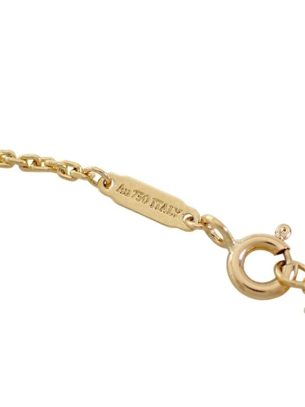 Tiffany & Co T One Circle Pendant Included 18k Gold Diamond